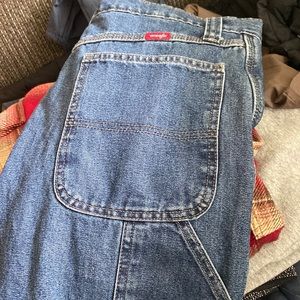 Wrangler fleece lined carpenter pants